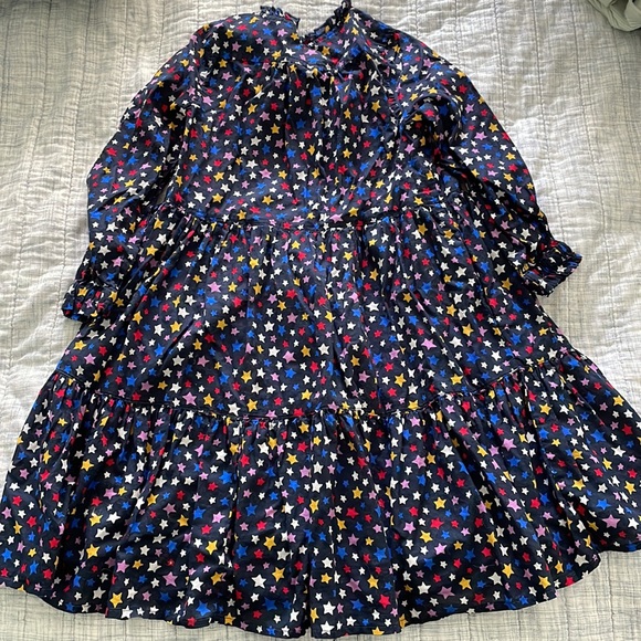 Girls J. Crew Crewcuts dresses- navy with stars - Picture 3 of 7